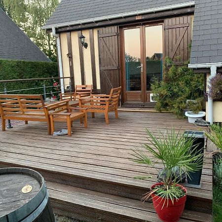 Le Chalet Normand Merville-Franceville-Plage Exteriör bild