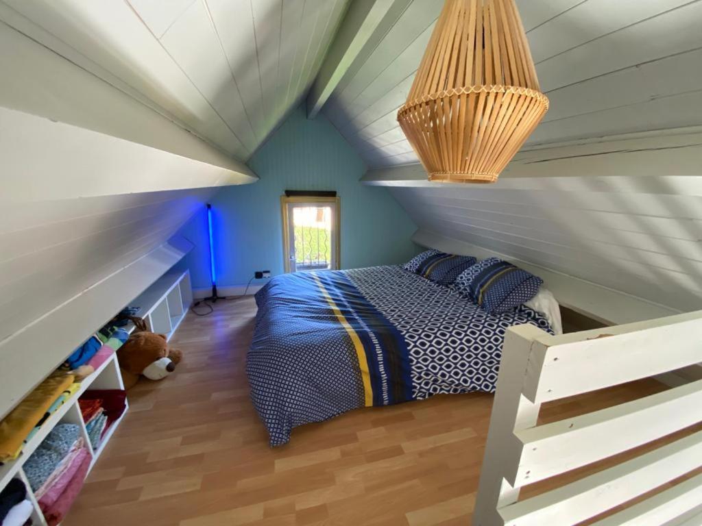 Le Chalet Normand Merville-Franceville-Plage Exteriör bild